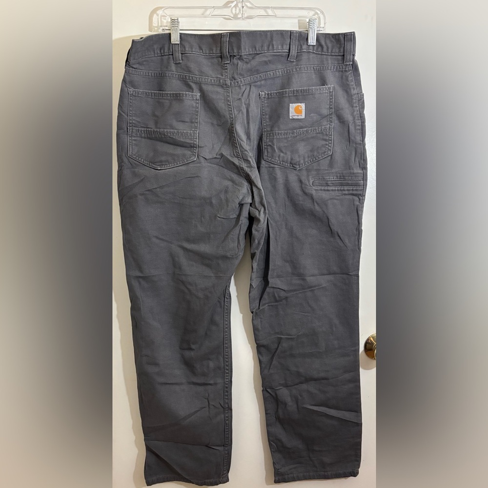 Carhartt Men's 40x32 Rugged Flex Relax Fit Gray